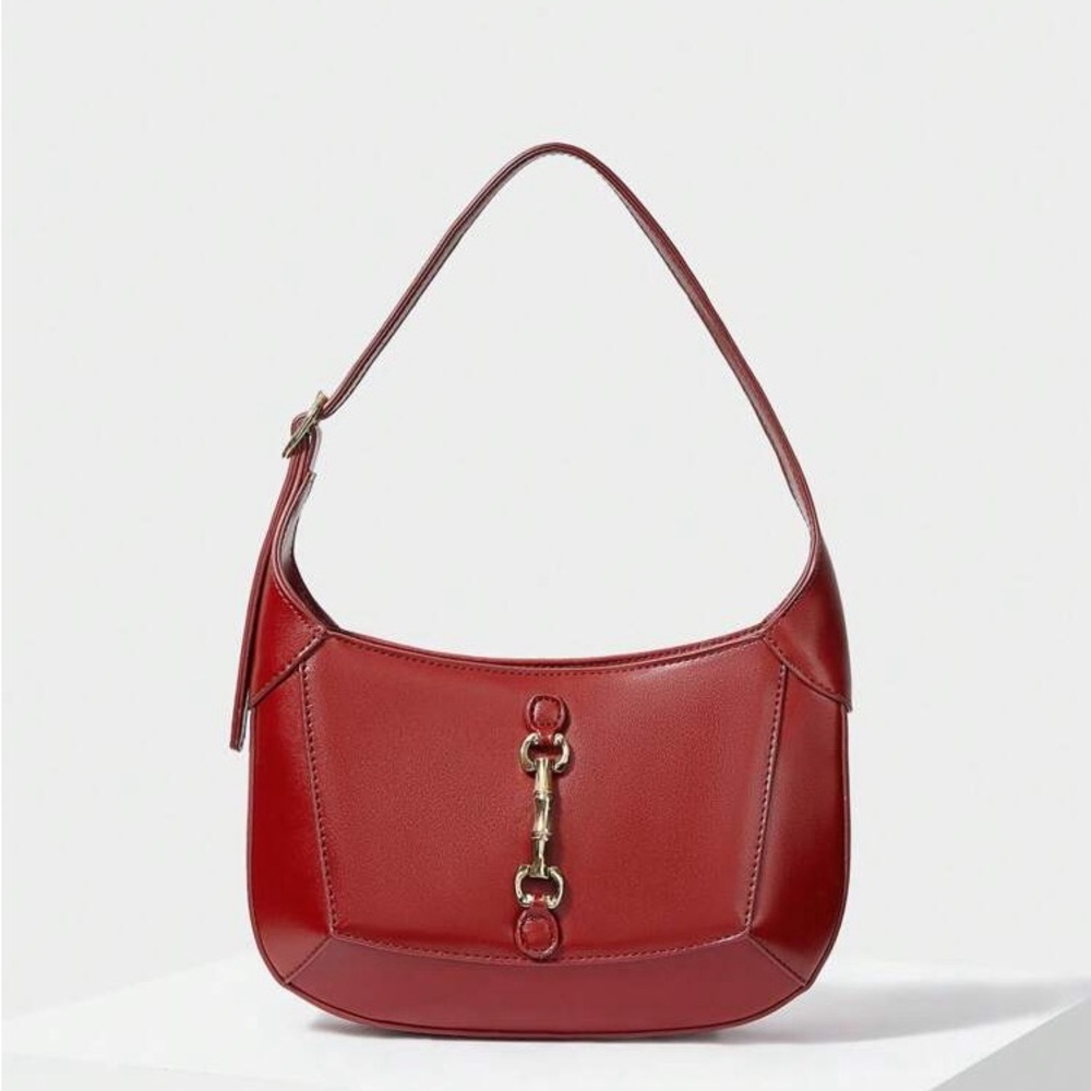 WOMEN'S COMMUTE MINIMALIST FASHION METALLIC DETAIL SHOULDER
BAG - Picture 1 of 5